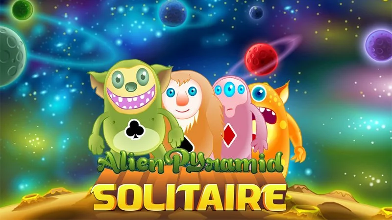 Alien Pyramid Solitaire game