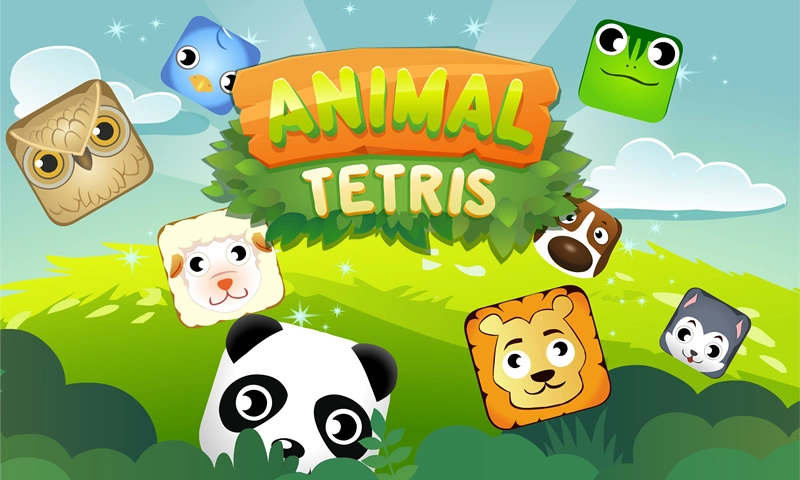 Animal Tetris game