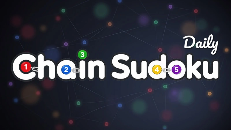 Daily Chain Sudoku game