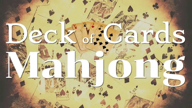 Deck of Cards Mahjong game