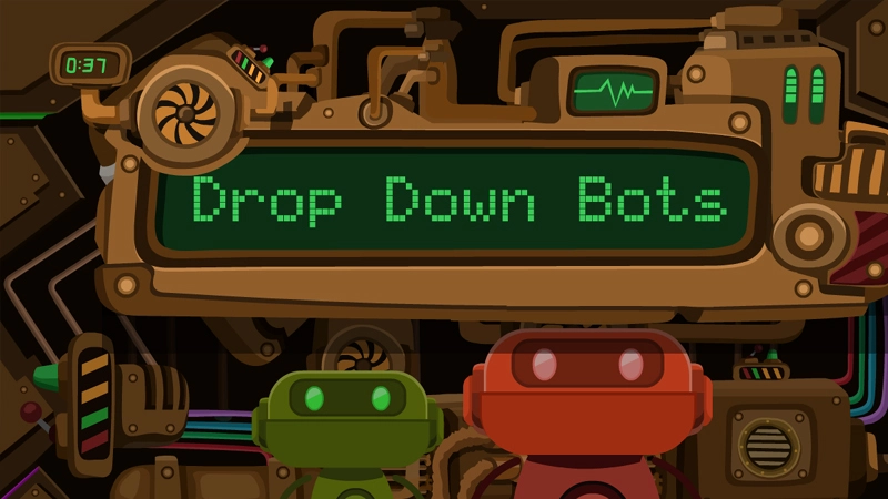 Drop Down Bots game
