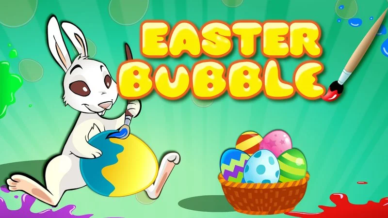 Easter Bubble game