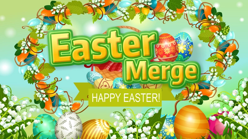 Easter Merge game