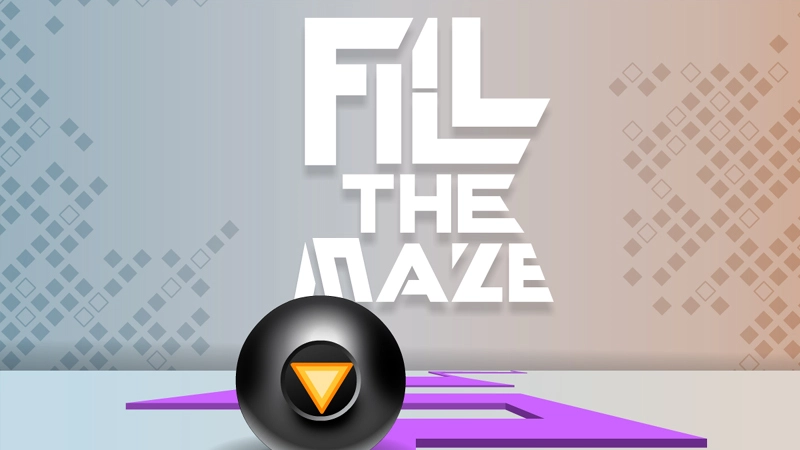 Fill the Maze game