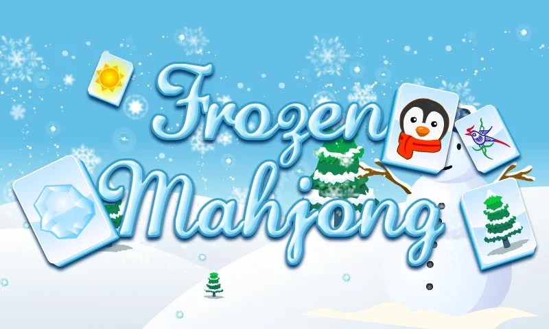 Frozen Mahjong game