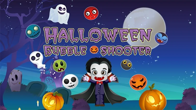 Halloween Bubble Shooter game