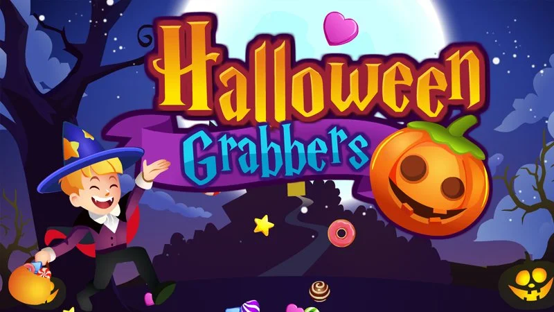 Halloween Grabbers game