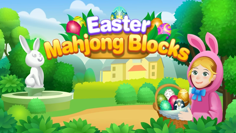 Mahjong Blocks - Easter game