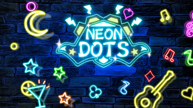 Neon Dots game