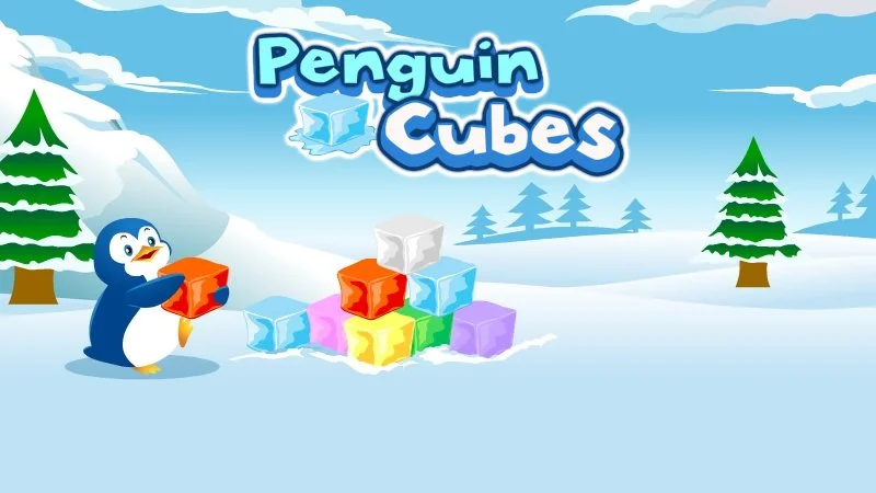Penguin Cubes game