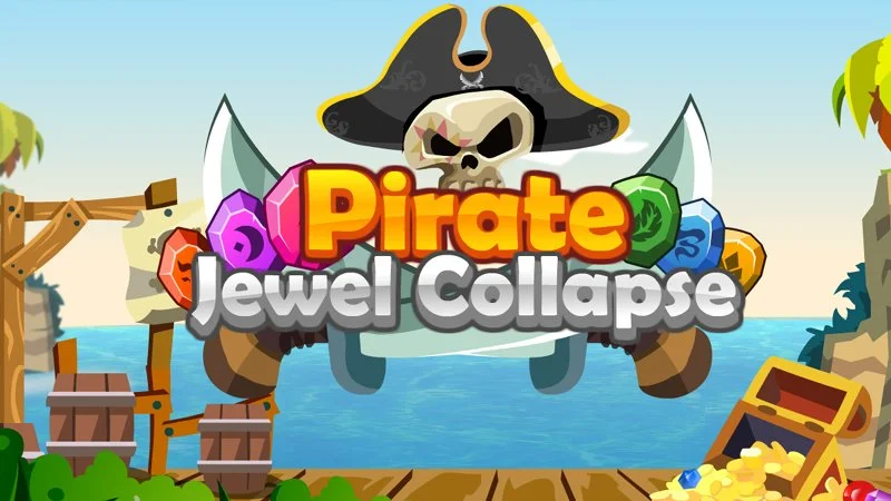 Pirate Jewel Collapse game