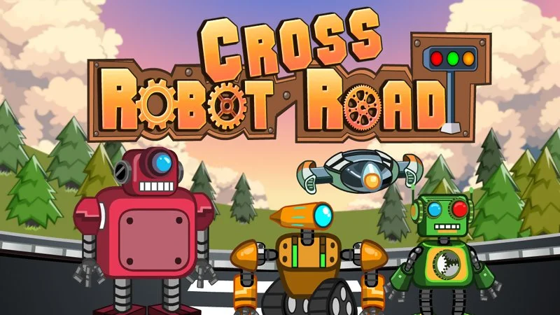 Robot Cross Road game
