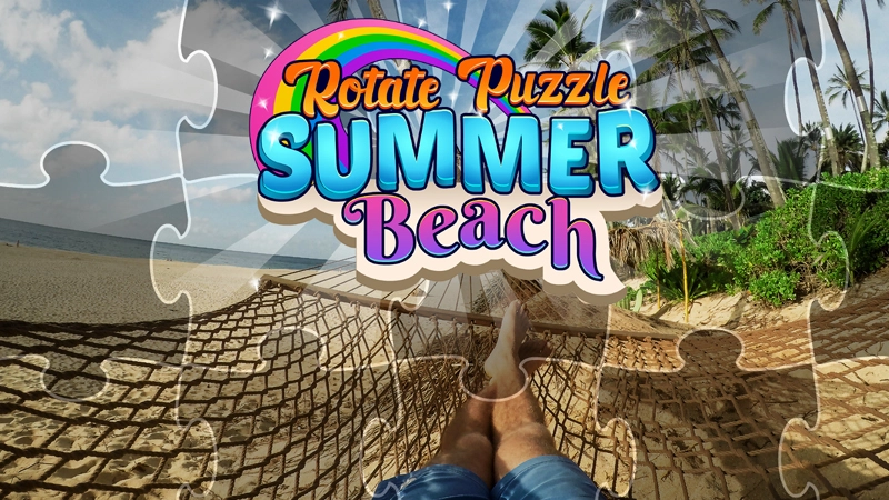 Rotate Puzzle - Summer Beach game
