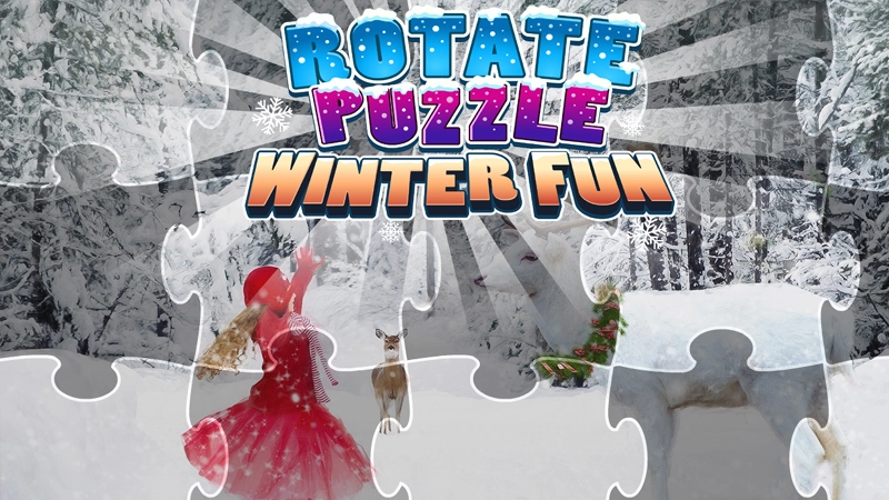 Rotate Puzzle - Winter Fun game