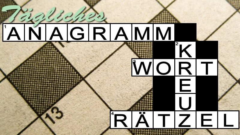 Tägliches Anagramm Kreuzworträtsel game