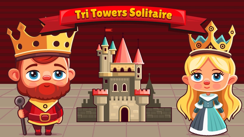 Tri Towers Solitaire game