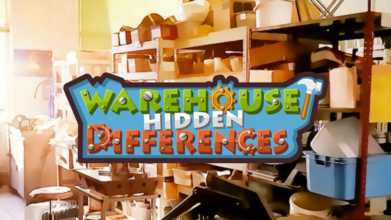 Warehouse Hidden Differences game